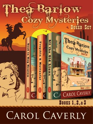 cover image of The Thea Barlow Cozy Mysteries Box Set (Three Complete Cozy Mystery Novels)